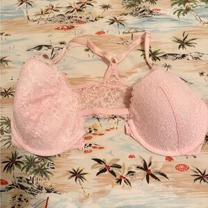 Victoria's Secret Blush Lace Bra